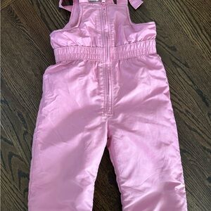 Athletic Works Pink Kids Snow Bib